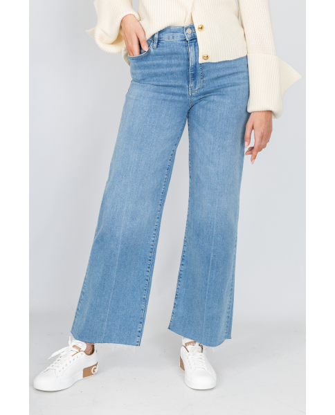 Frame Jeans - Le Slim Palazzo Raw Fray